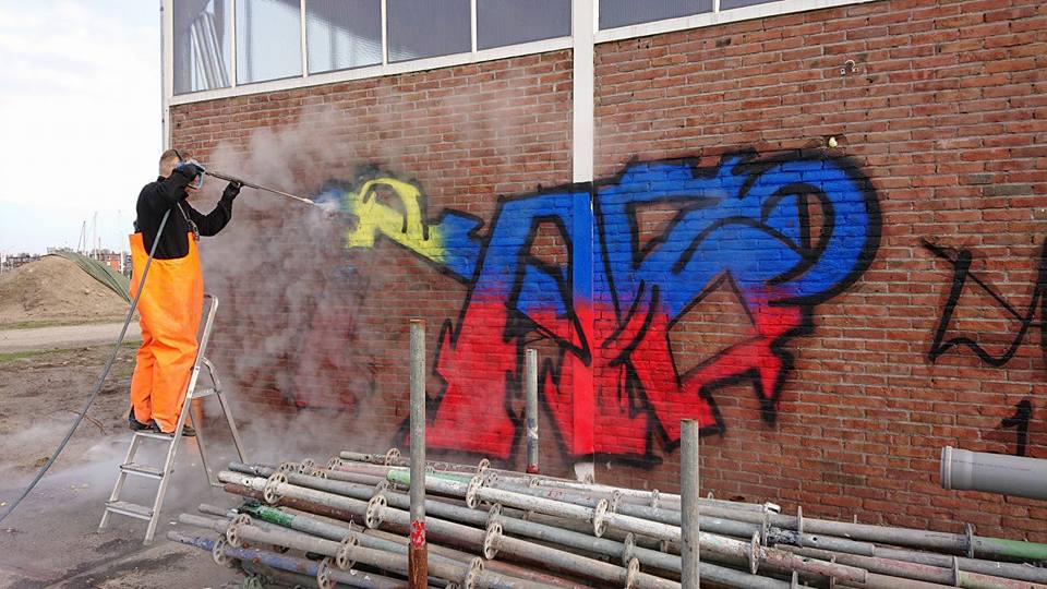 Graffiti verwijderen